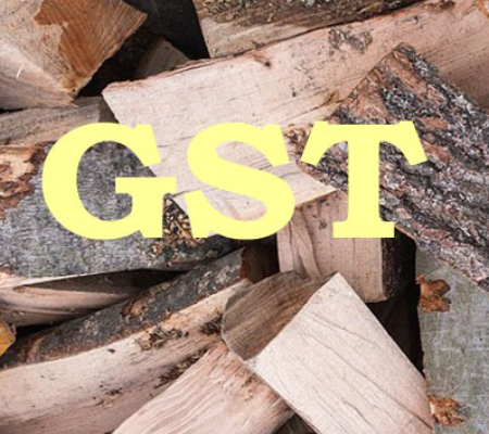 GST price for wood charcoal and firewood.
