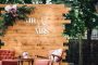 Wooden Pallet Wedding Backdrop Eco-Friendly