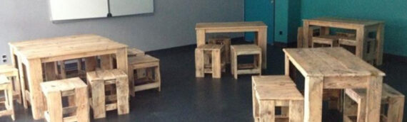 Using Pallet Wood For School Furniture